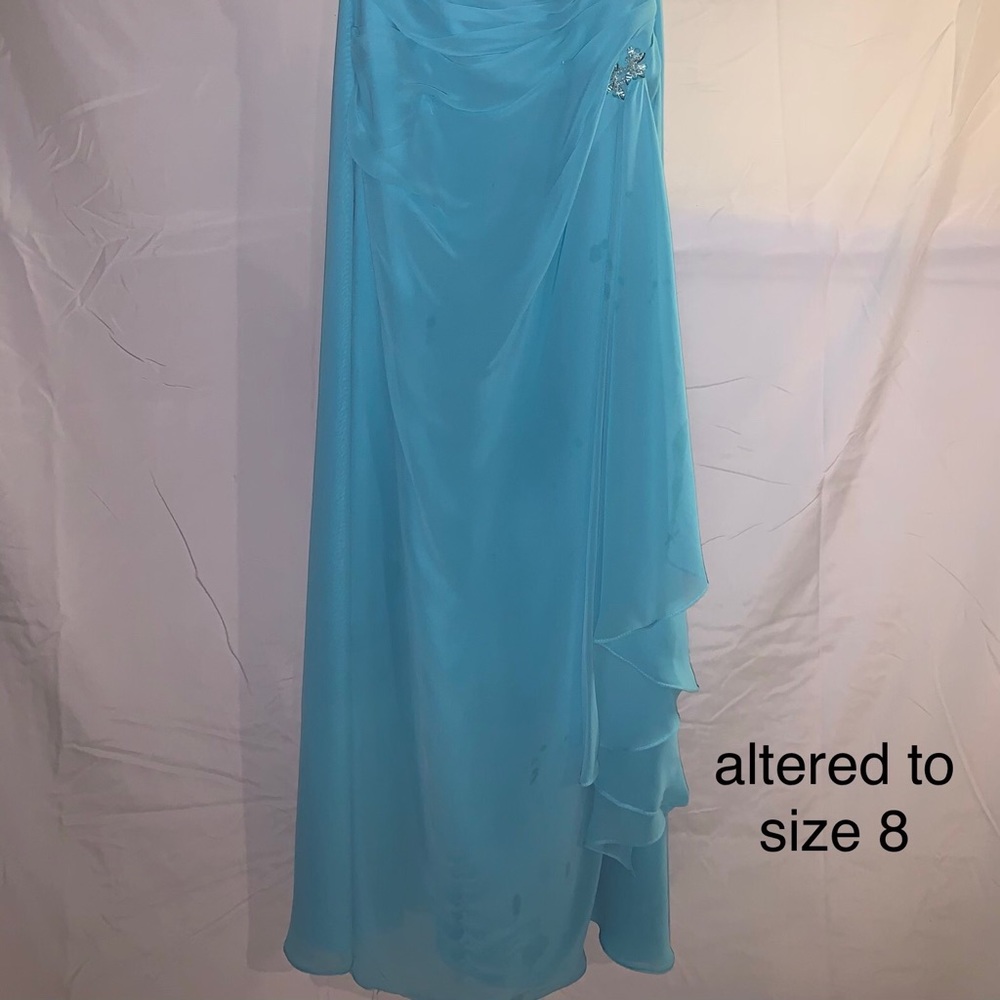 Turquoise gown